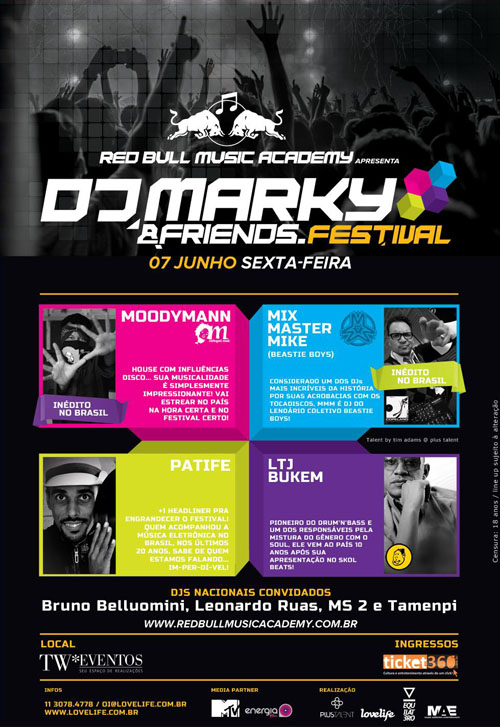 DJ Marky Launches Marky Friends Festival In Sao Paulo ColoRising